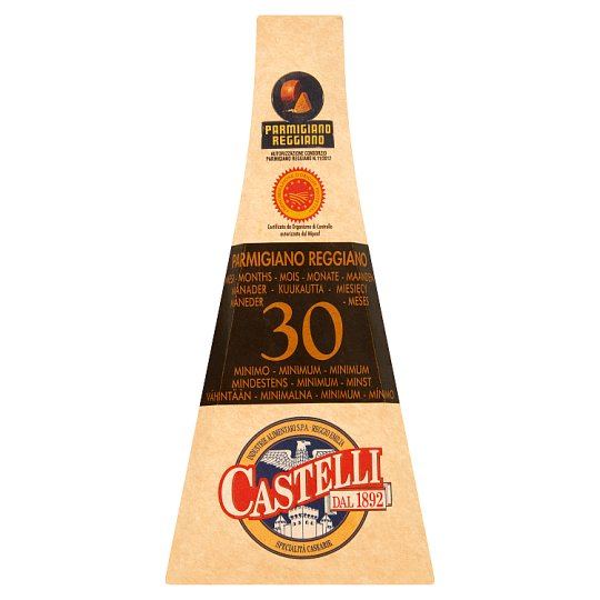 Castelli Parmigiano Reggiano félzsíros extra kemény sajt 125 g