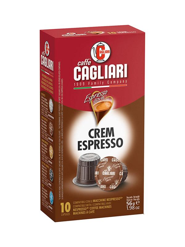 Cagliari Kapszulás kávé Crem Espresso, 56 g