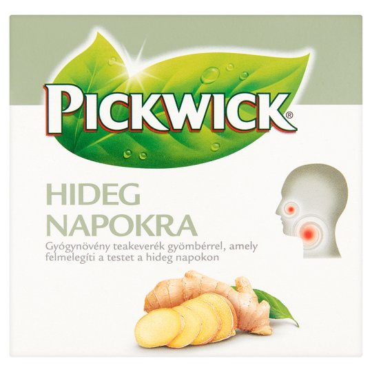 Pickwick Hideg Napokra gyógynövény teakeverék gyömbérrel 10 filter 20 g