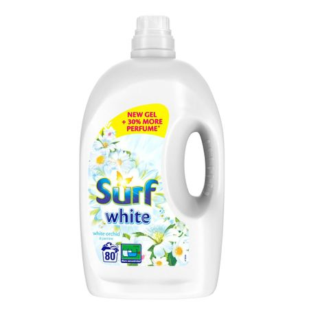 SURF Mosógél, 80 mosás, 4 l, White