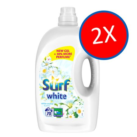 SURF Mosógél, White, 2x70 mosás, 2x3.5L