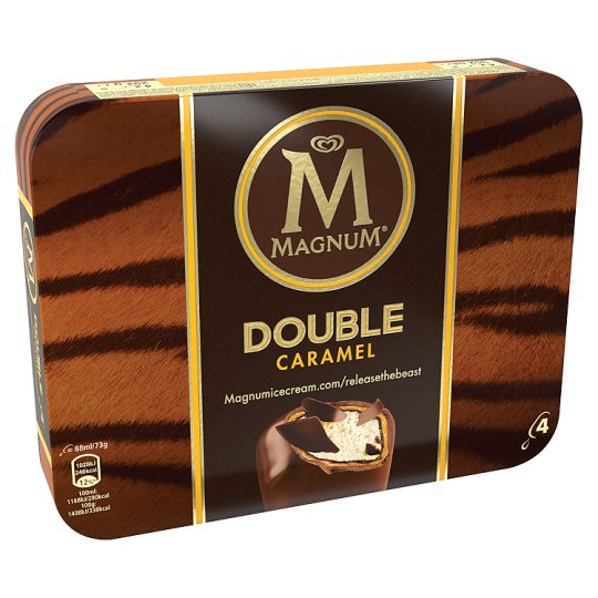 Magnum dupla karamell multipack jégkrém 4 x 88 ml