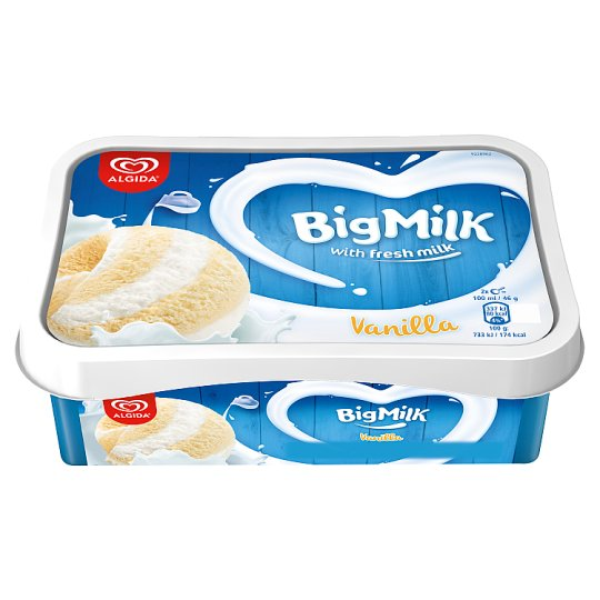 Big Milk vanília jégkrém 1000 ml