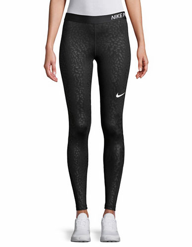 Nike Spotted Cat Tights BLACK X Small