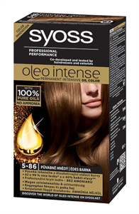 Syoss Syoss Color Oleo intenzív olaj hajfesték 5 86 édes barna