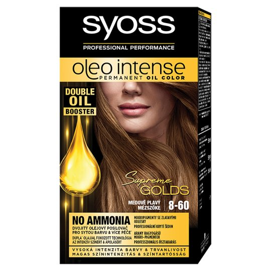 Syoss Syoss Color Oleo intenzív olaj hajfesték 8 60 mézszőke