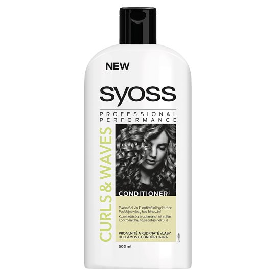 Syoss Curls & Waves hajbalzsam hullámos és göndör hajra 500 ml
