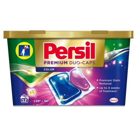 Persil Premium Color Duo Caps mosószer koncentrátum színes ruhadarabokhoz 12 mosás 300 g