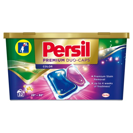 Persil Premium Color Duo Caps mosószer koncentrátum színes ruhadarabokhoz 32 mosás 800 g