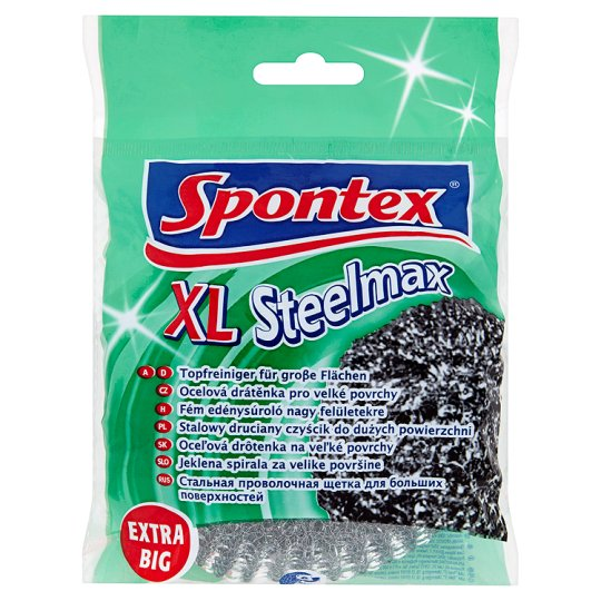 Spontex XL Steelmax fém edénysúroló nagy felületekre