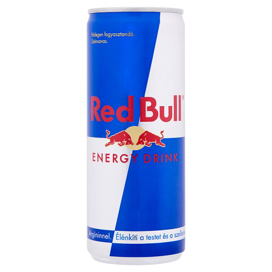 Red Bull Energy Drink szénsavas, koffein és arginin tartalmú ital 250 ml