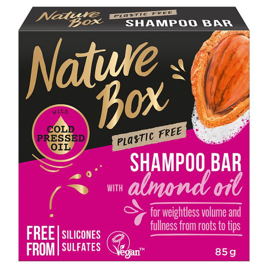 Nature Box Mandula szilárd sampon a gyönyörű hullámokért 85 g
