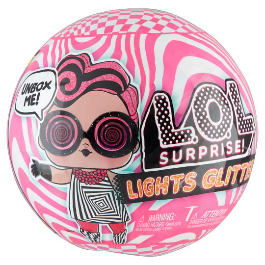 L.O.L. Surprise! Lights Glitter világítós csillogós baba
