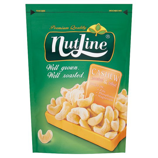 NutLine pörkölt, sózott kesudió 125 g