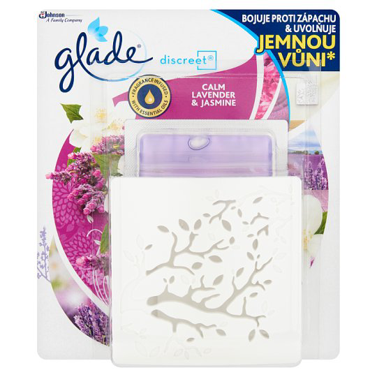 Glade Discreet Electric Lavender & Jasmine elektromos légfrissítő készülék 8 g