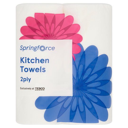 Springforce konyhai papírtörlő 2 rétegű 2 tekercs