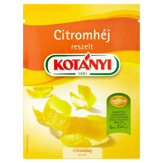 Kotányi reszelt citromhéj 14 g