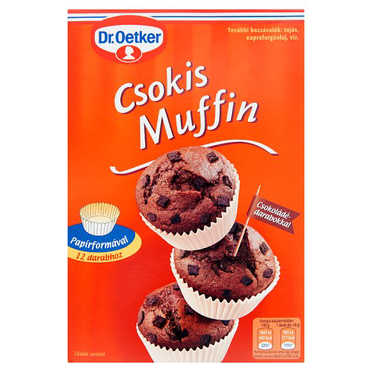 Dr. Oetker Csokis Muffin süteménypor 345 g