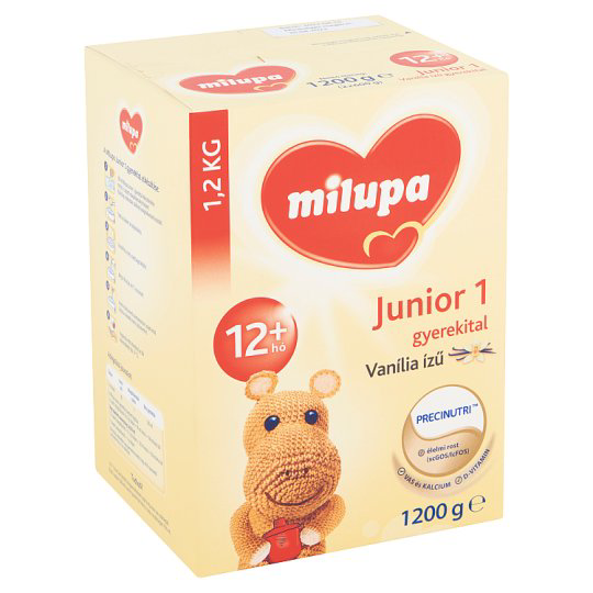 Milupa Junior 1 vanília ízű gyerekital 12 hó+ 1200 g