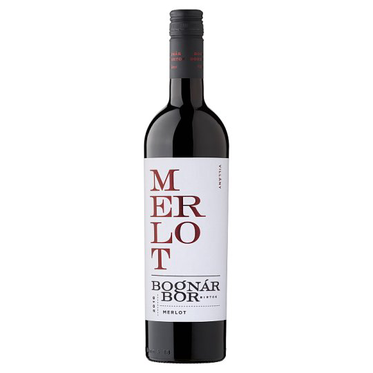 Bognár BorBirtok Villányi Merlot classicus száraz vörösbor 13% 0,75 l
