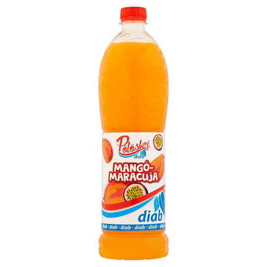 Pölöskei Diab mangó maracuja ízű szörp édesítőszerekkel 1 l