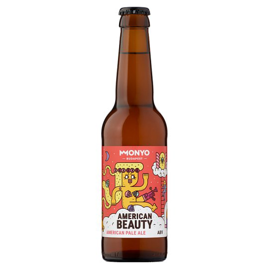  MONYO American Beauty American Pale Ale típusú szűretlen felsőerjesztésű sör 330 ml