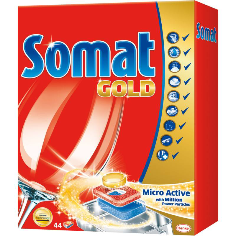 Somat Gold mosogatógép tabletta 40 db foszfátmentes