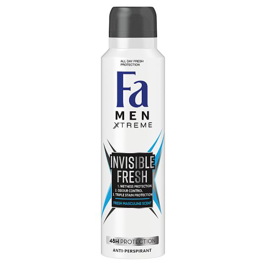 Fa Men Xtreme Invisible Fresh izzadásgátló deospray 150 ml