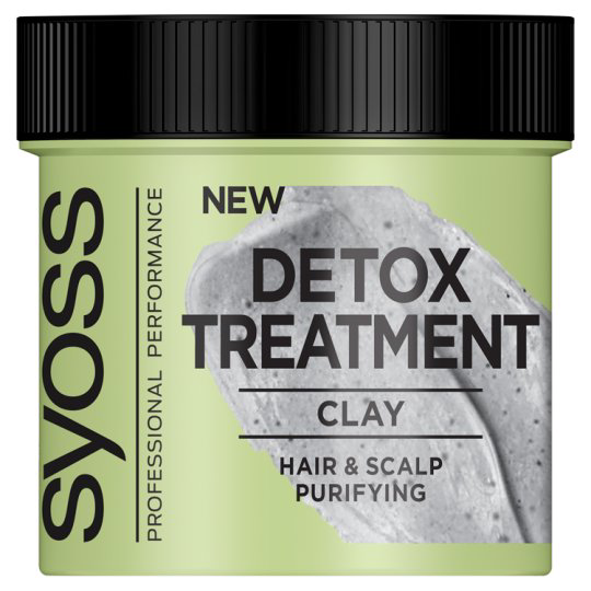Syoss Detox Clay detoxikáló hajpakolás 200 ml