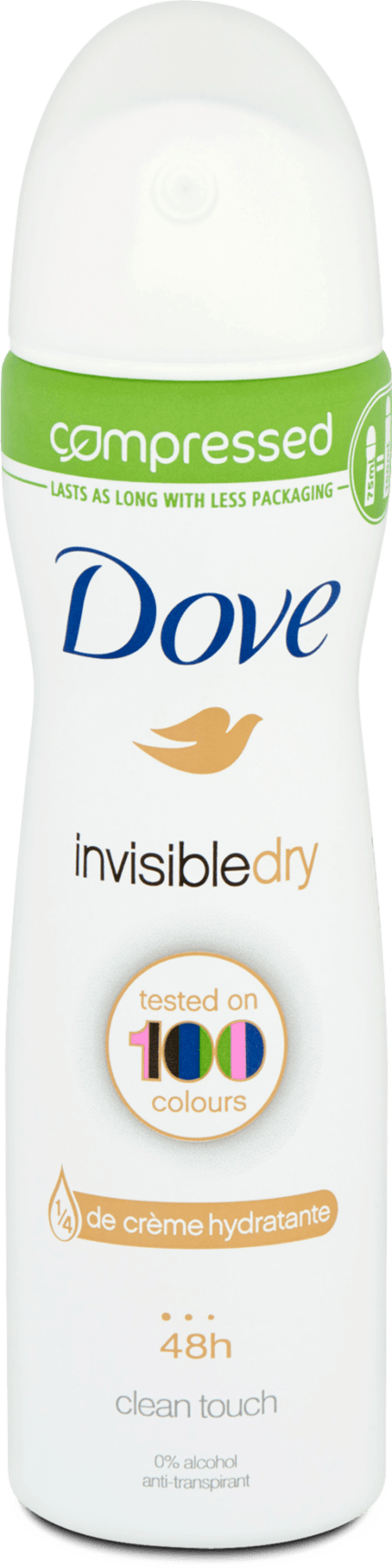 Dove Deo spray Invisible Dry Clean Touch, 75 ml