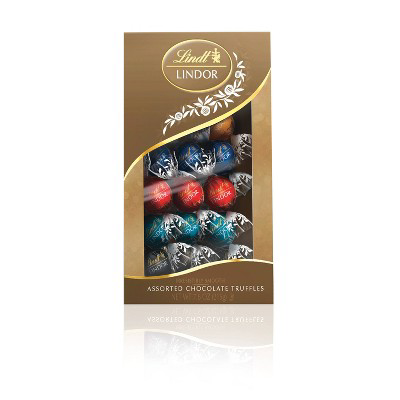 LINDOR Lindt Sampler Box Chocolates 7.6oz