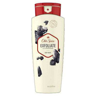 Old Spice Old Spice Body Wash for Men Exfoliate with Charcoal Scent Inspired by Nature  16 fl oz