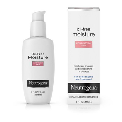 Neutrogena Neutrogena Oil Free Face & Neck Moisturizer for Combination Skin  4 fl oz