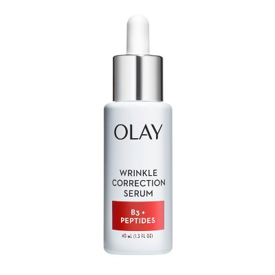 Olay Olay Wrinkle Correction Serum  Vitamin B3 + Collagen Peptides  1.3 fl oz