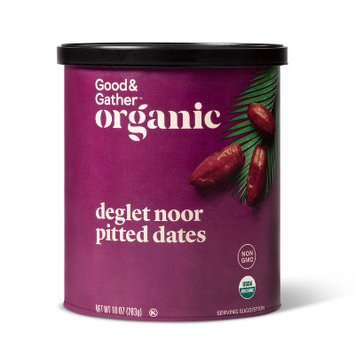 Good & Gather Organic Pitted Deglet Noor Dates  10oz  Good & Gather™