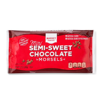 Market Pantry Semi Sweet Mini Chocolate Chips  12oz  Market Pantry™