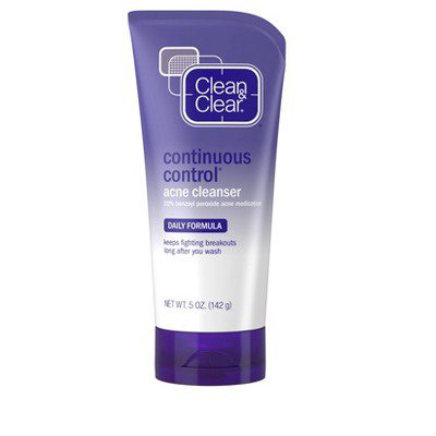 Clean & Clear Clean & Clear Continuous Control Acne Cleanser (2016 formulation)