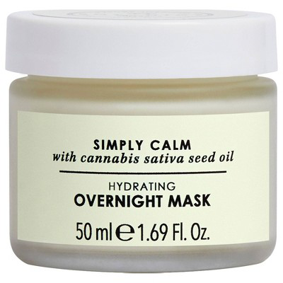 Botanics Botanics Simply Calm Hydrating Overnight Mask for Stressed Skin  1.69 fl oz
