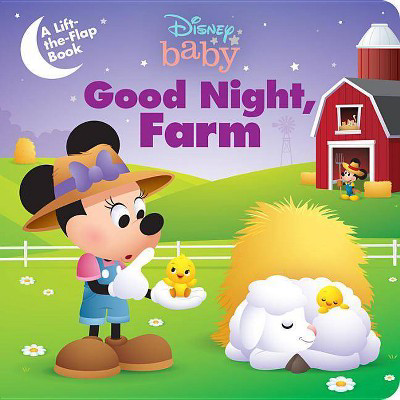 Readerlink Disney Baby Good Night, Farm  (Board_book)