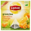 Lipton Lipton mandarin narancs zöld tea 20 piramis filter