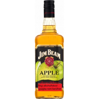 Jim Beam Apple alma ízesítésű Bourbon whiskey alapú likőr 32,5% 1 l