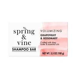Spring & Vine Spring & Vine Grapefruit & Rosemary Volumizing Shampoo Bar  3.5oz