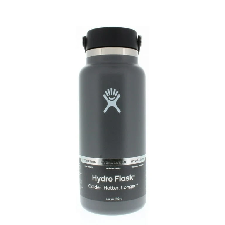 Hydro Flask Wide Mouth Water Bottle with Flex Cap 32oz/946ml