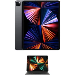Apple iPad Pro Apple 12.9" iPad Pro M1 Chip with Magic Keyboard Kit (Mid 2021, 1TB, Wi-Fi + 5G LTE, Space Gray)