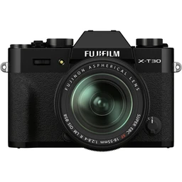 FUJIFILM X-T30 II FUJIFILM X-T30 II Mirrorless Digital Camera with 18-55mm Lens (Black)