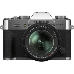 FUJIFILM X-T30 II FUJIFILM X-T30 II Mirrorless Digital Camera with 18-55mm Lens (Silver)