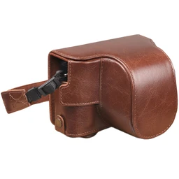 MegaGear Ever Ready MegaGear Ever Ready Genuine Leather Camera Case for FUJIFILM X-E4 (Brown)