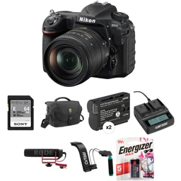 Nikon D500 Nikon D500 DSLR Camera with 16-80mm Lens Video Kit