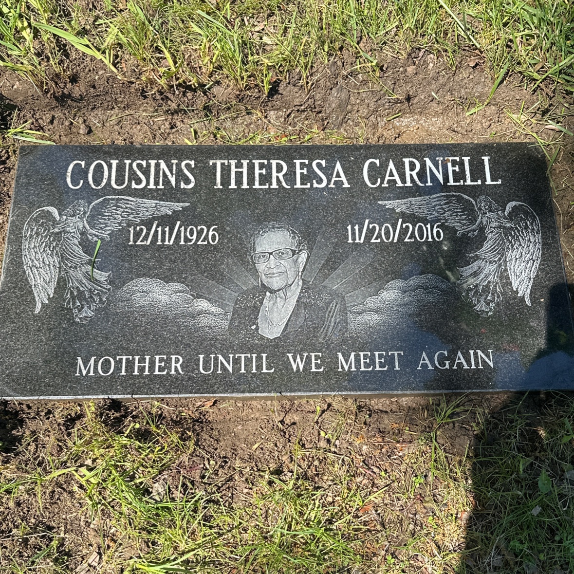 Grave of Theresa Cousins