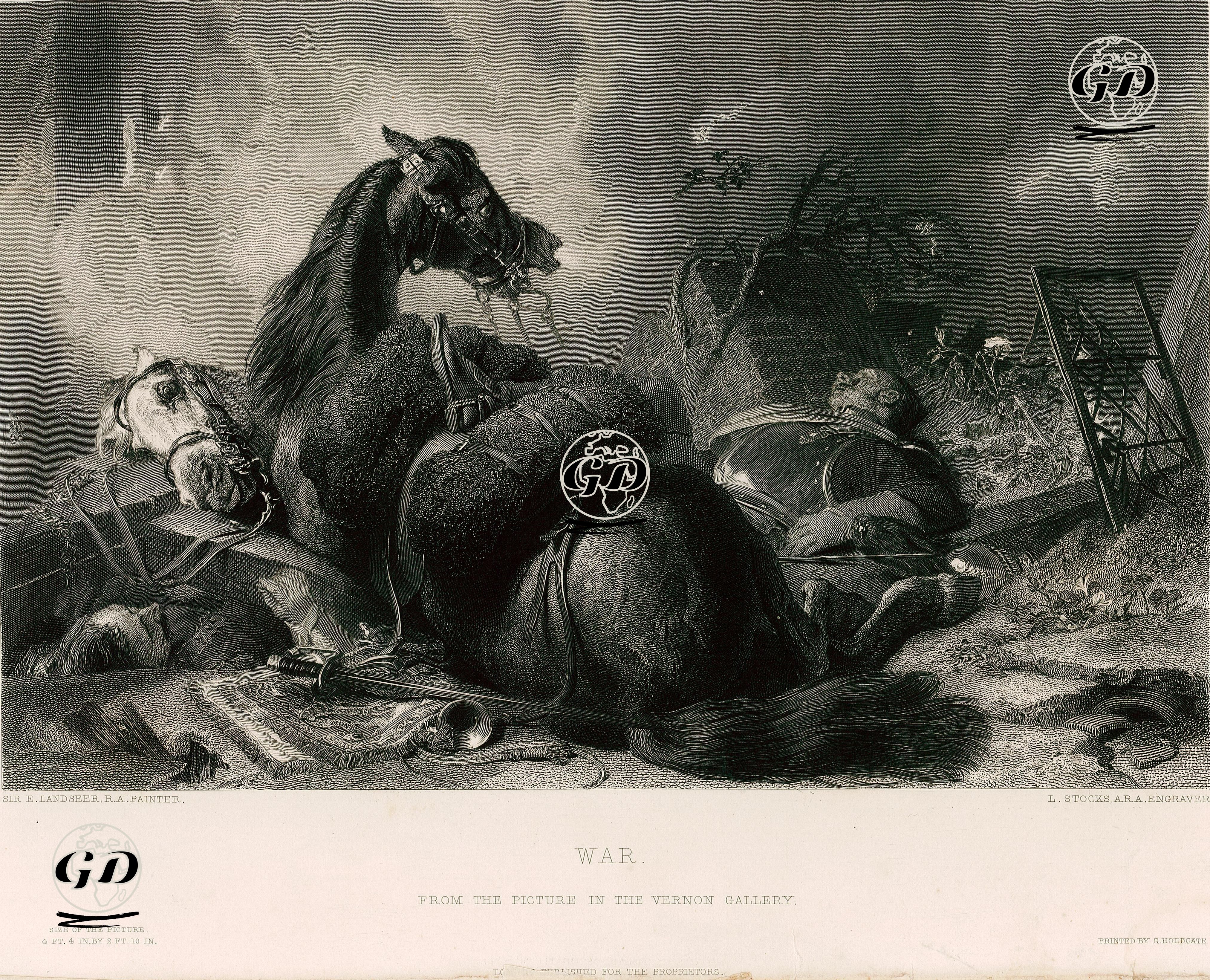 Savaş - Edwin Henry Landseer (1802-1873) - 1854